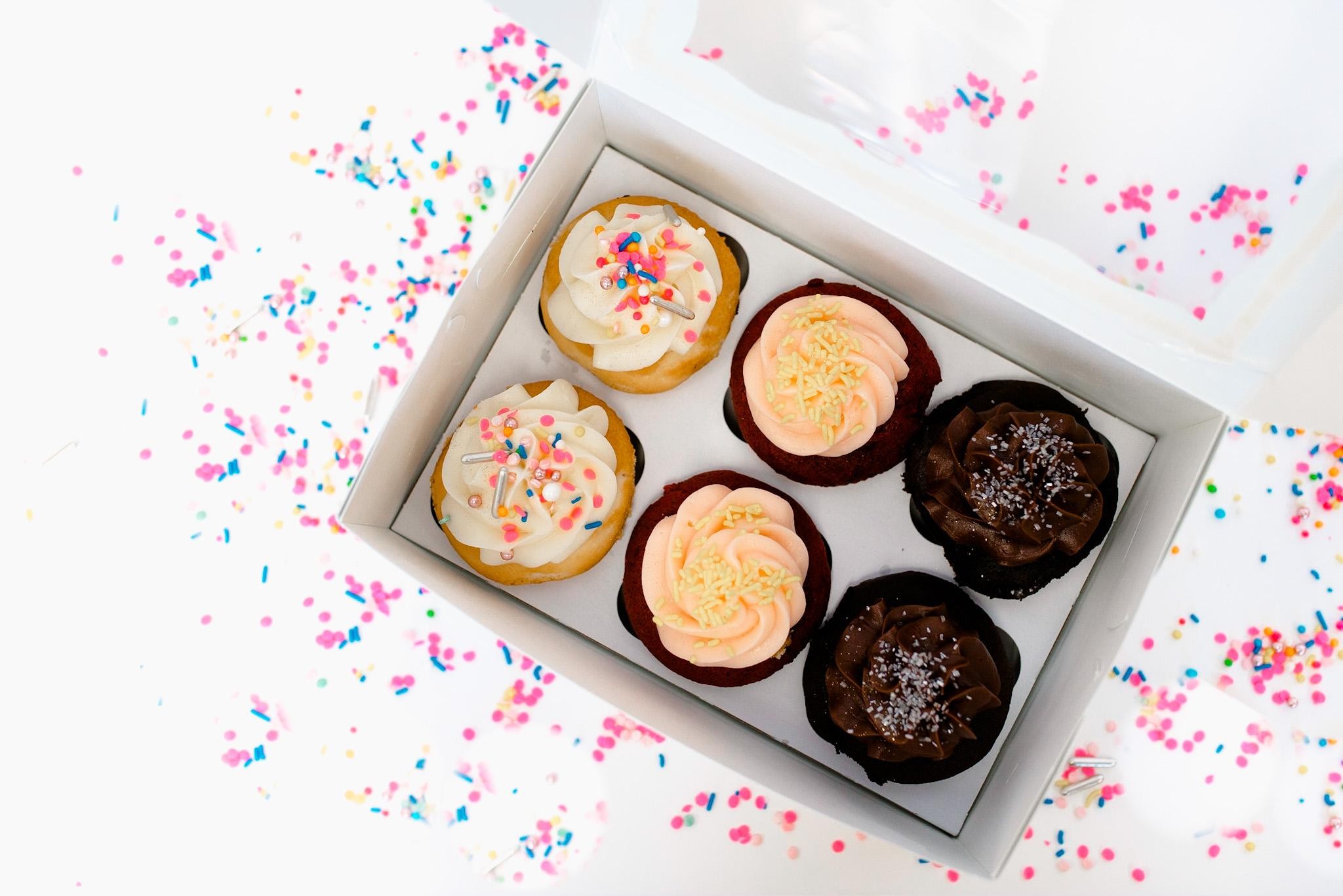 Iced Cupcakes - 6 Pack