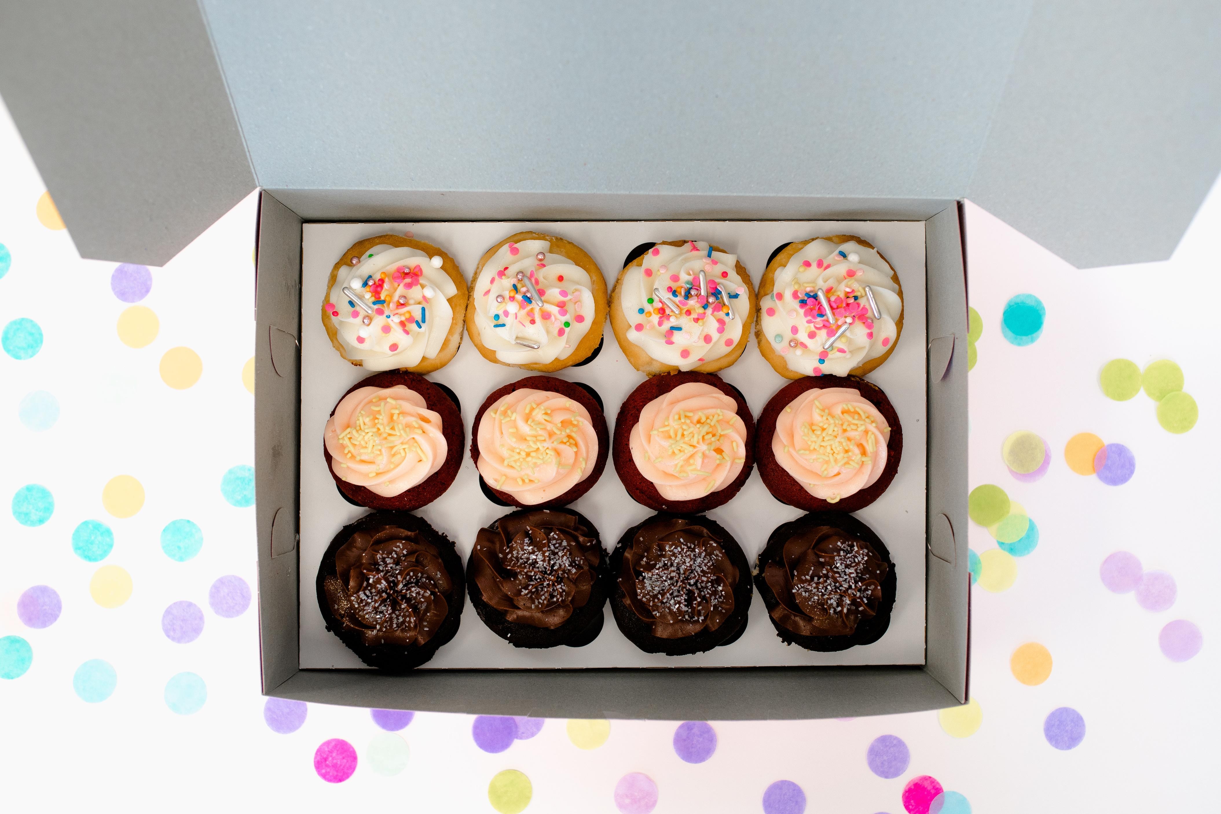 Iced Cupcakes - 12 pack