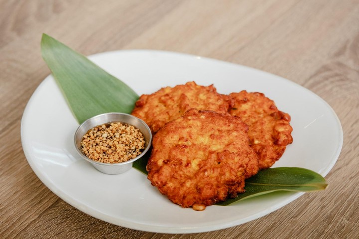 Tod Man Khao Pod - Sweet Corn Fritters