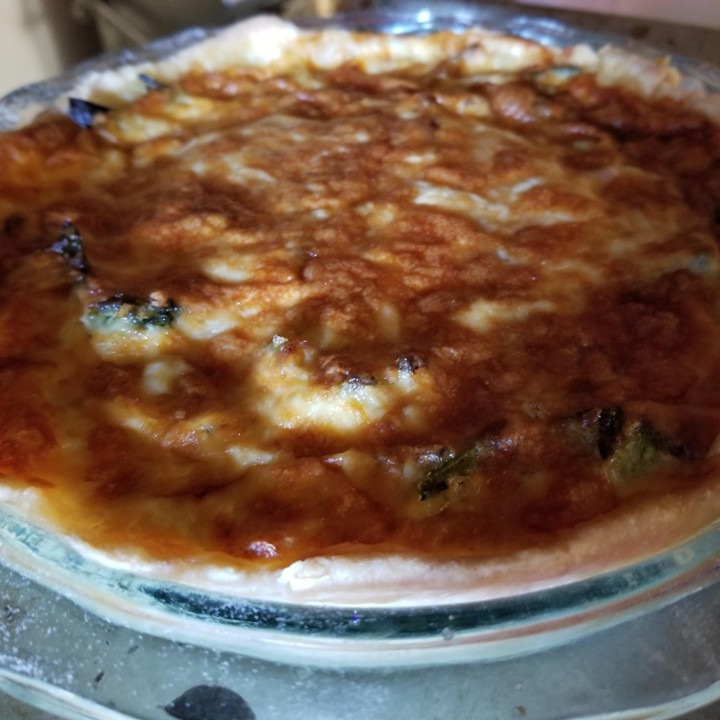 Whole Quiche with Meat