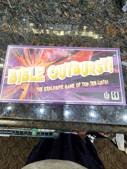 Bible Outburst