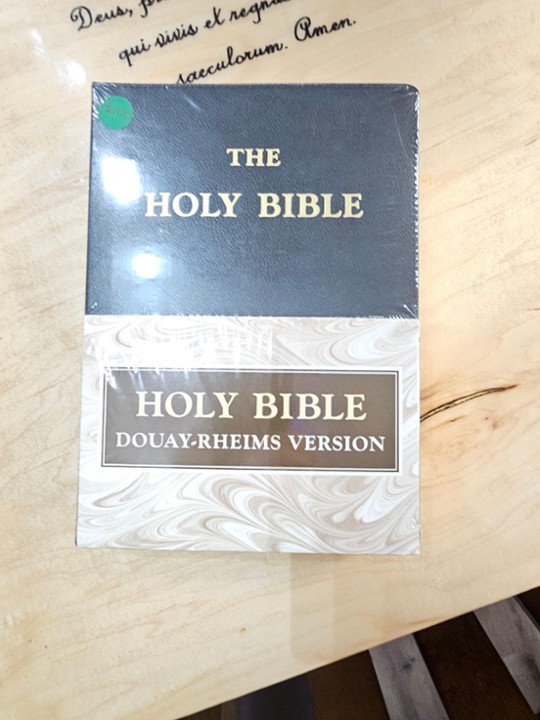 Douay-Rheims Large Print Bible
