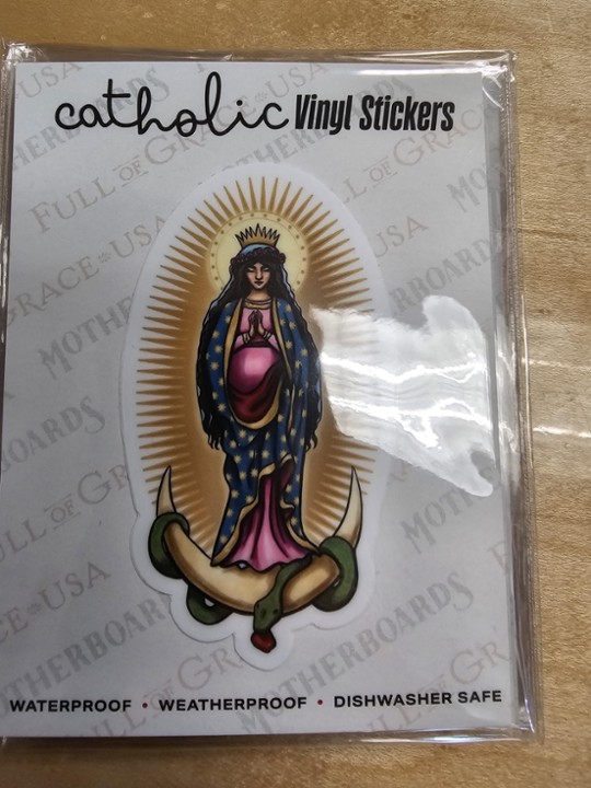 2"x 3" Our Lady of Guadalupe