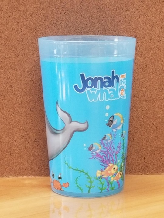 Jonah and the Whale Plastic Tumbler