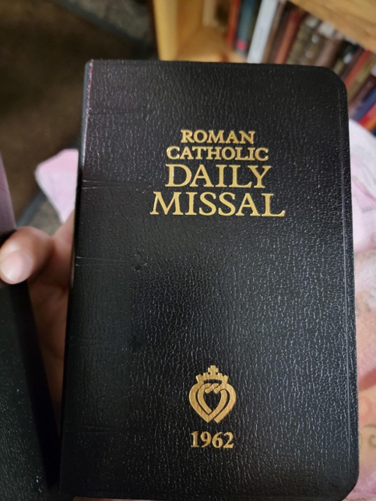 1962 Roman Latin/English Missal