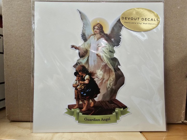 Guardian Angel Vinyl with Prayer