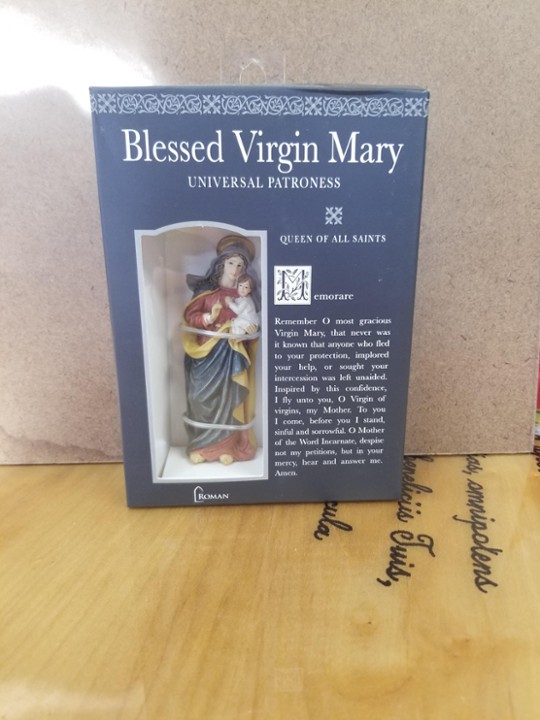 Blessed Virgin Mary 4"