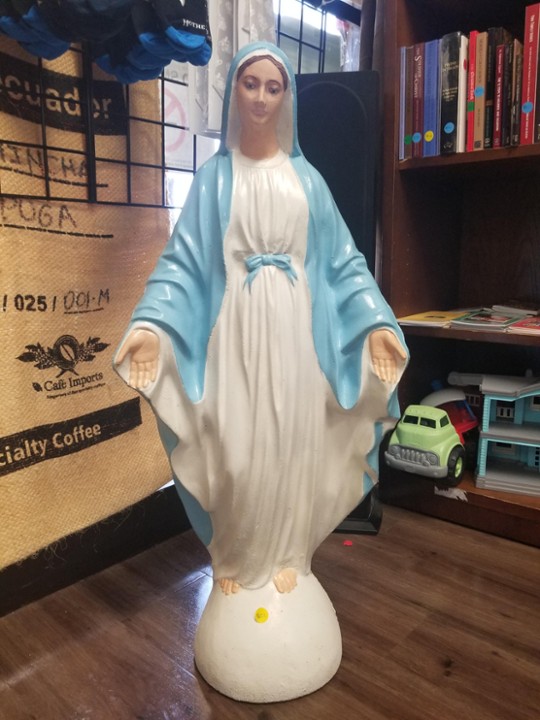 33" Our Lady of Grace in Color, Concreate