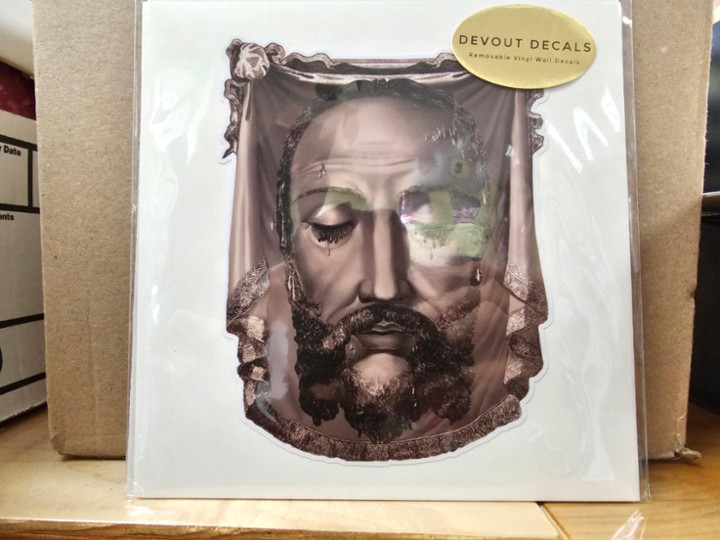 The Holy Face Vinyl with Prayer