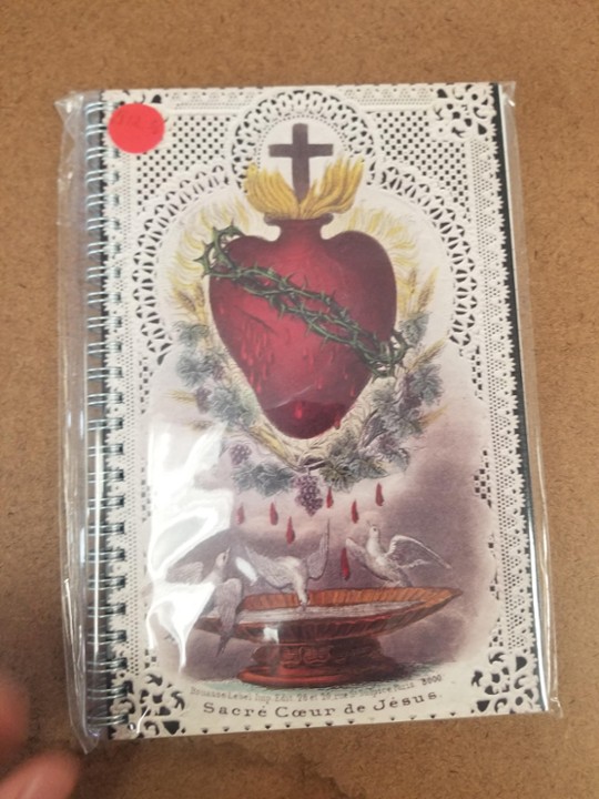 Journal Birds and Sacred Heart