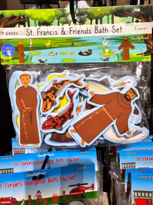 St. Francis and Animals Bath Set