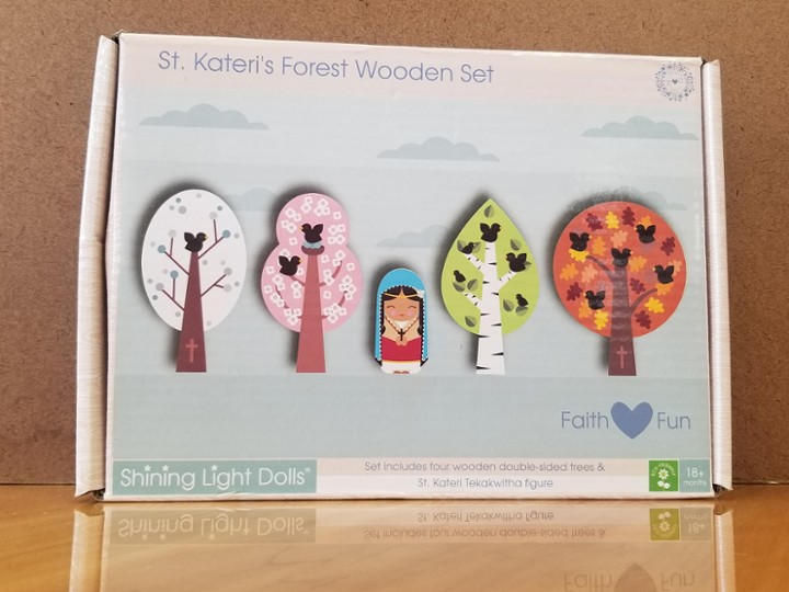 St. Kateri's Forest Seasons, Wooden Set
