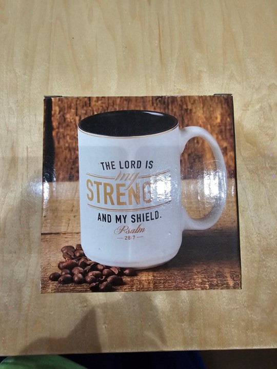 "Strength and Shield" Mug