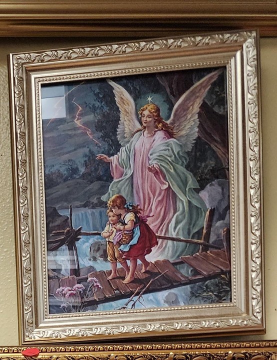 Guardian Angel 8x10" Silver Frame