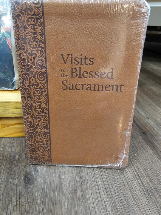 Visits To The Blessed Sacrament Leatherbound