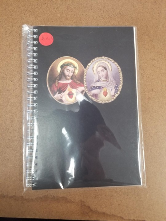 Journal Sacred and Immaculate Hearts with Faces