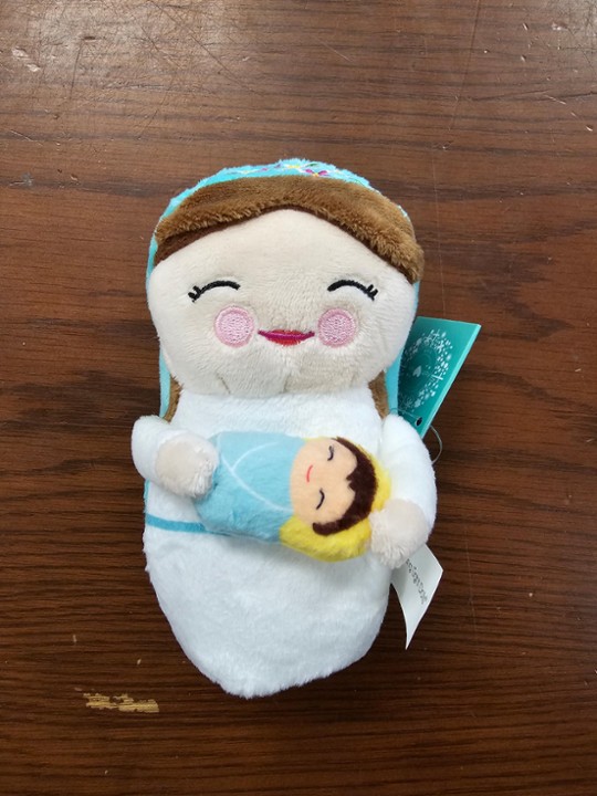 Mother Mary with Baby Jesus Mini