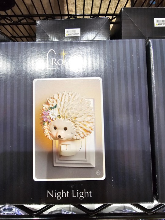 Pudgy Hedgehog 4.5" high plug in