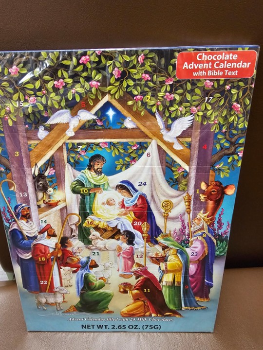 Alleluia Chocolate Calendar