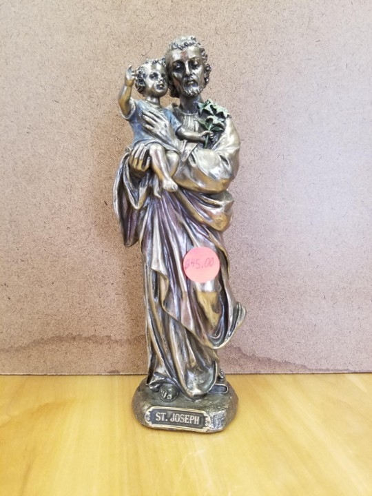 St. Joseph Holding the Child Jesus, 8"