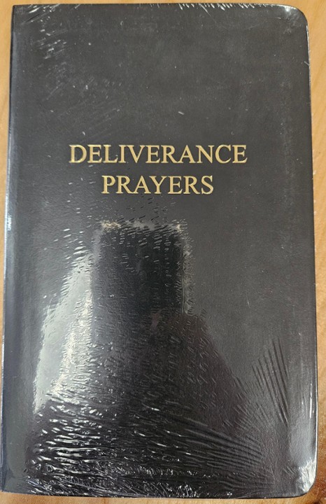 Faux Leather back Deliverance Prayers for the Laity