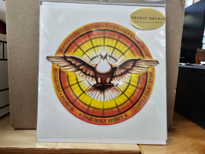 Holy Spirit Vinyl with prayer