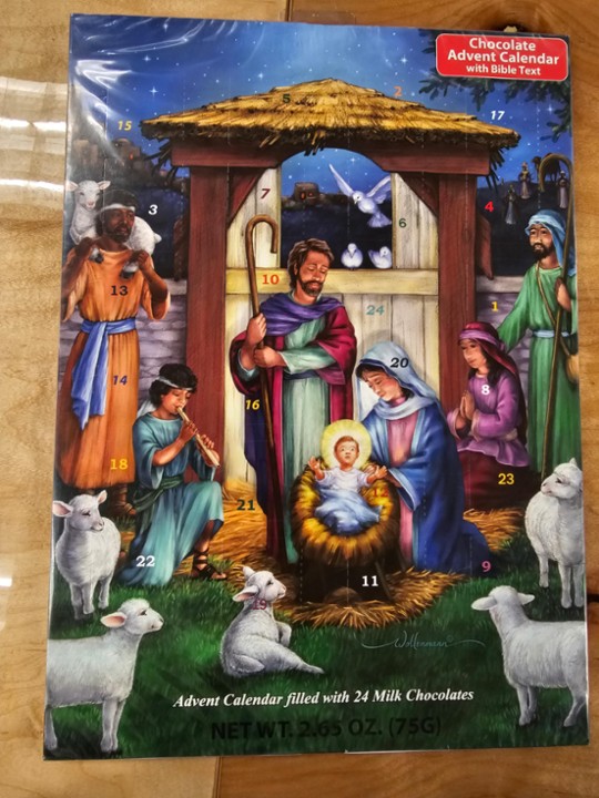 Holy Manger Milk Chocolate with Bible Text