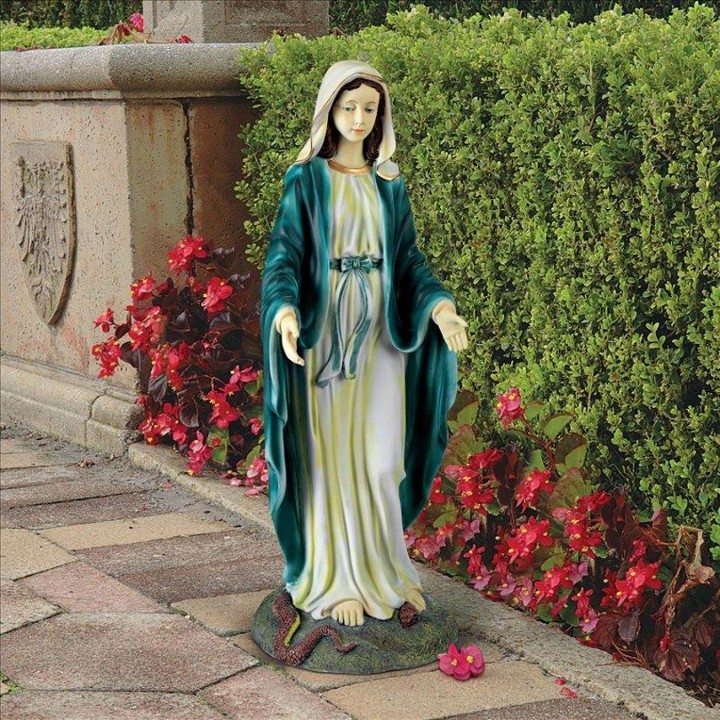 23" Blessed Virgin Mary in Color