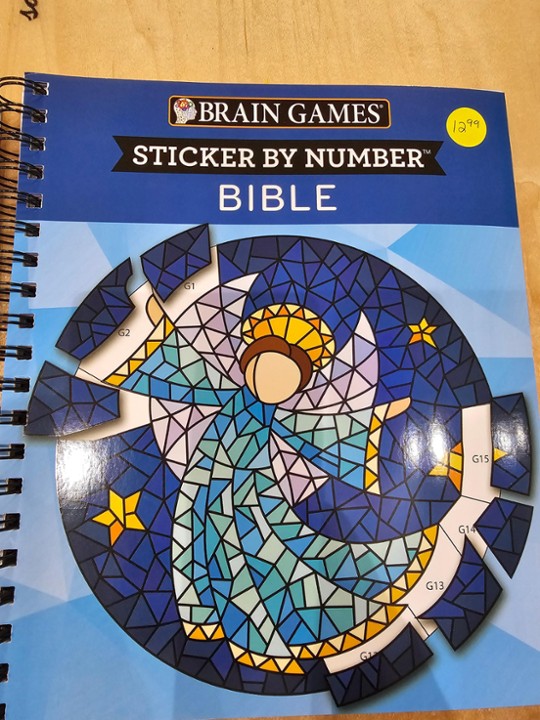 Sticker by Number, Bible