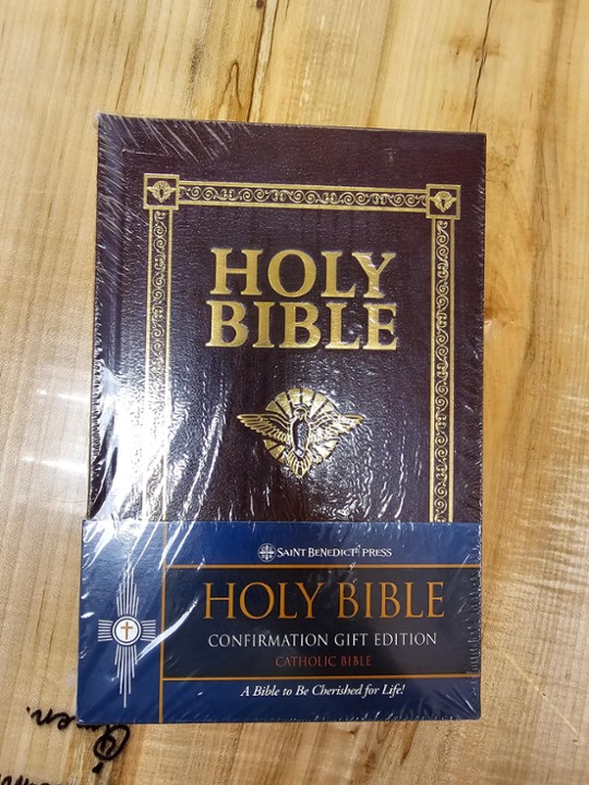 Bible, Confirmation Hard Cover, Douay Rheims