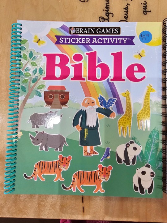 Sticker Activity Book, Bible Stories