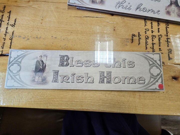 St. Patrick, "Bless this Irish Home"
