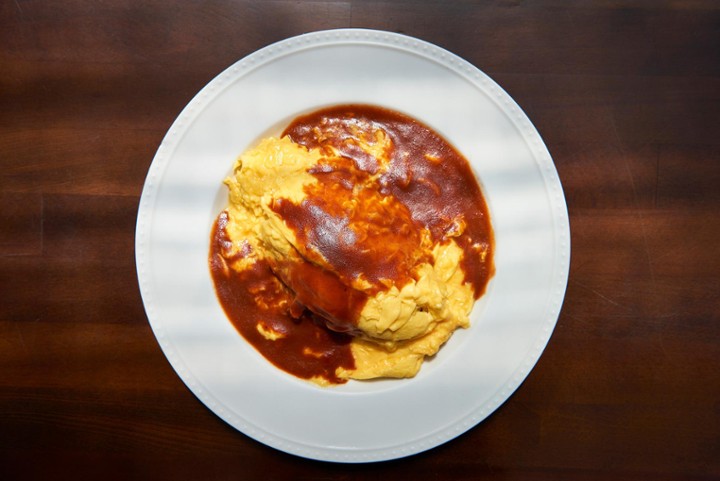 1920 Garlic Omu Rice