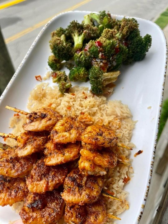 Grilled Shrimp Dinner