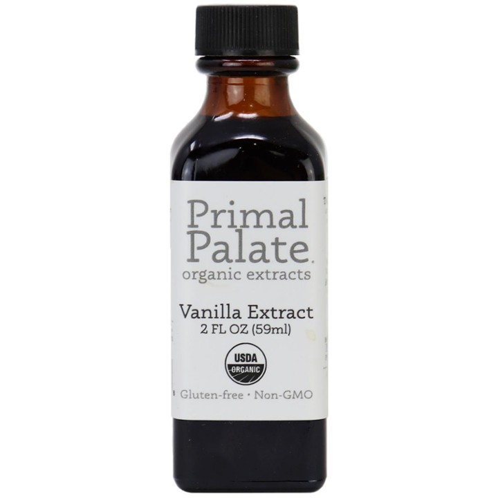 Primal Palate Organic Vanilla Extract, 59ml