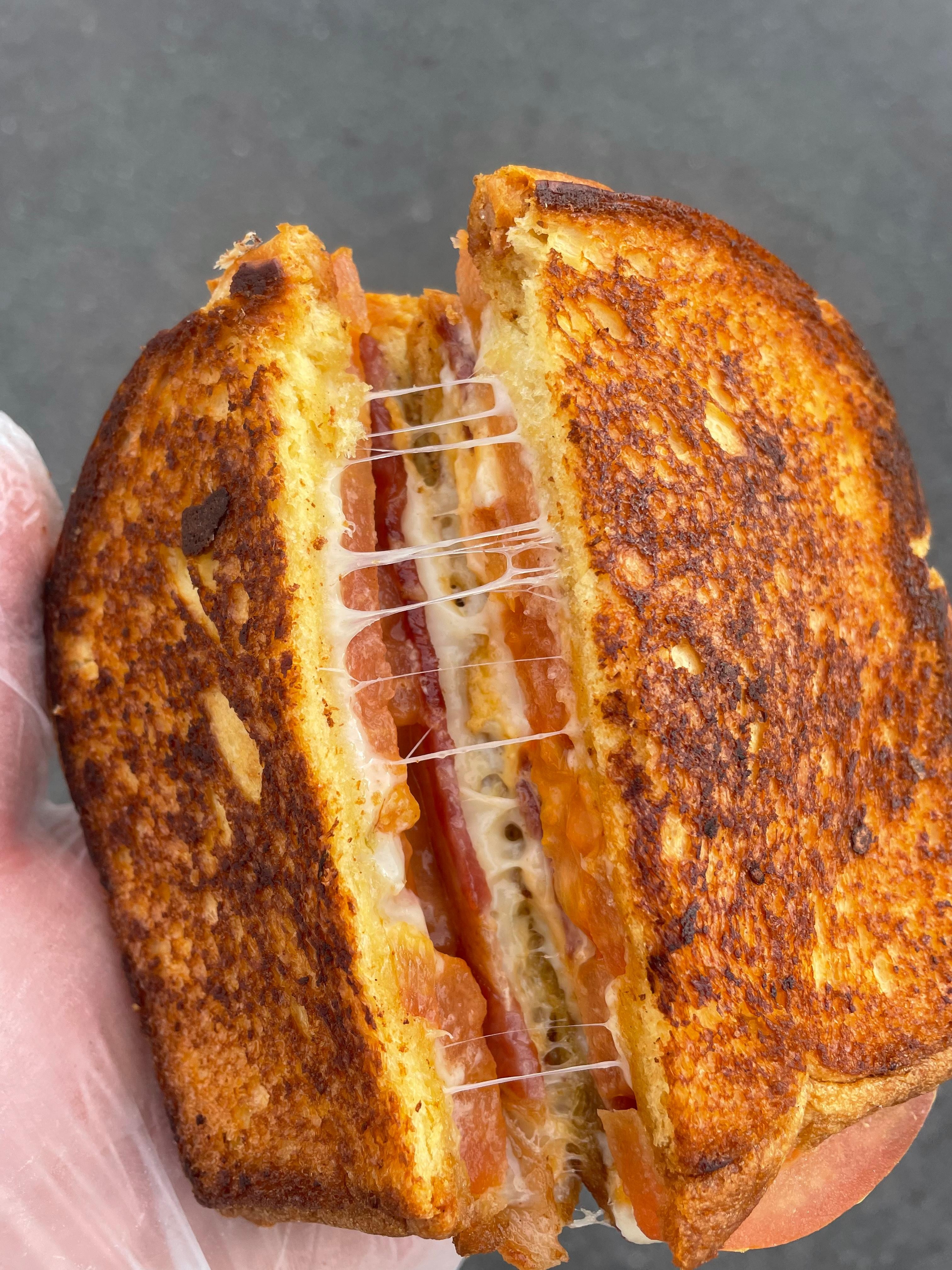 Sweet Bread Grilled Cheese