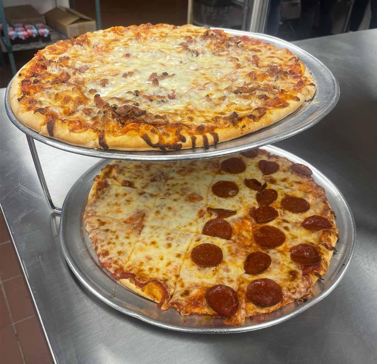 2 Large, 2 Topping Pizzas Special