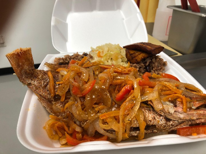 Escovitch Whole Red Snapper
