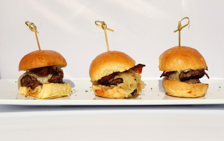 Black & Blue Sliders