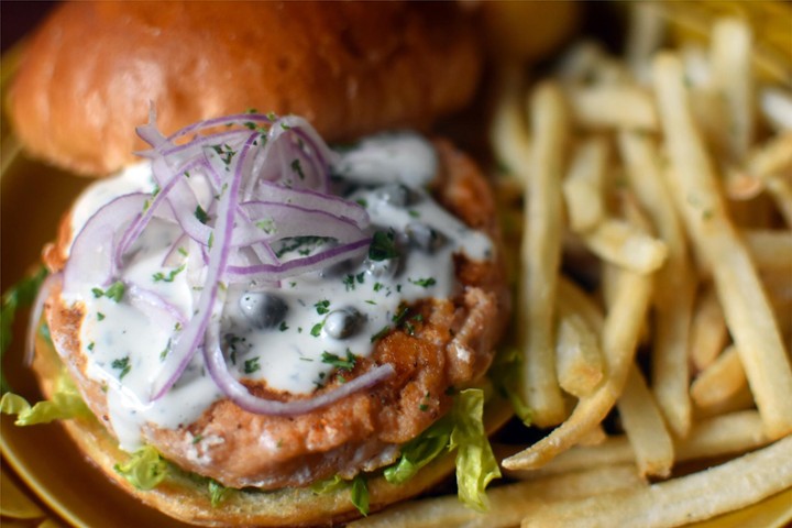 Salmon Burger