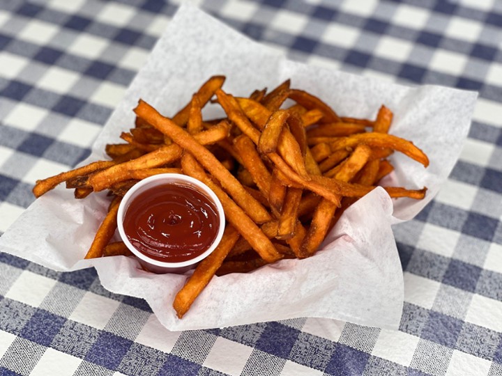 Basket of Sweet Potato Fries