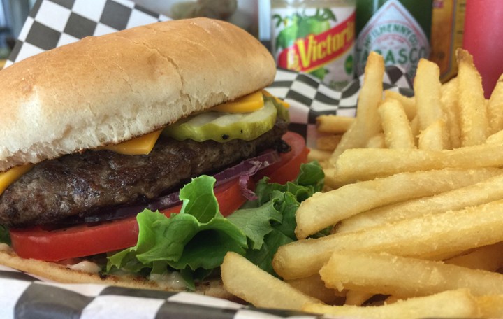 Giant Burger Meal