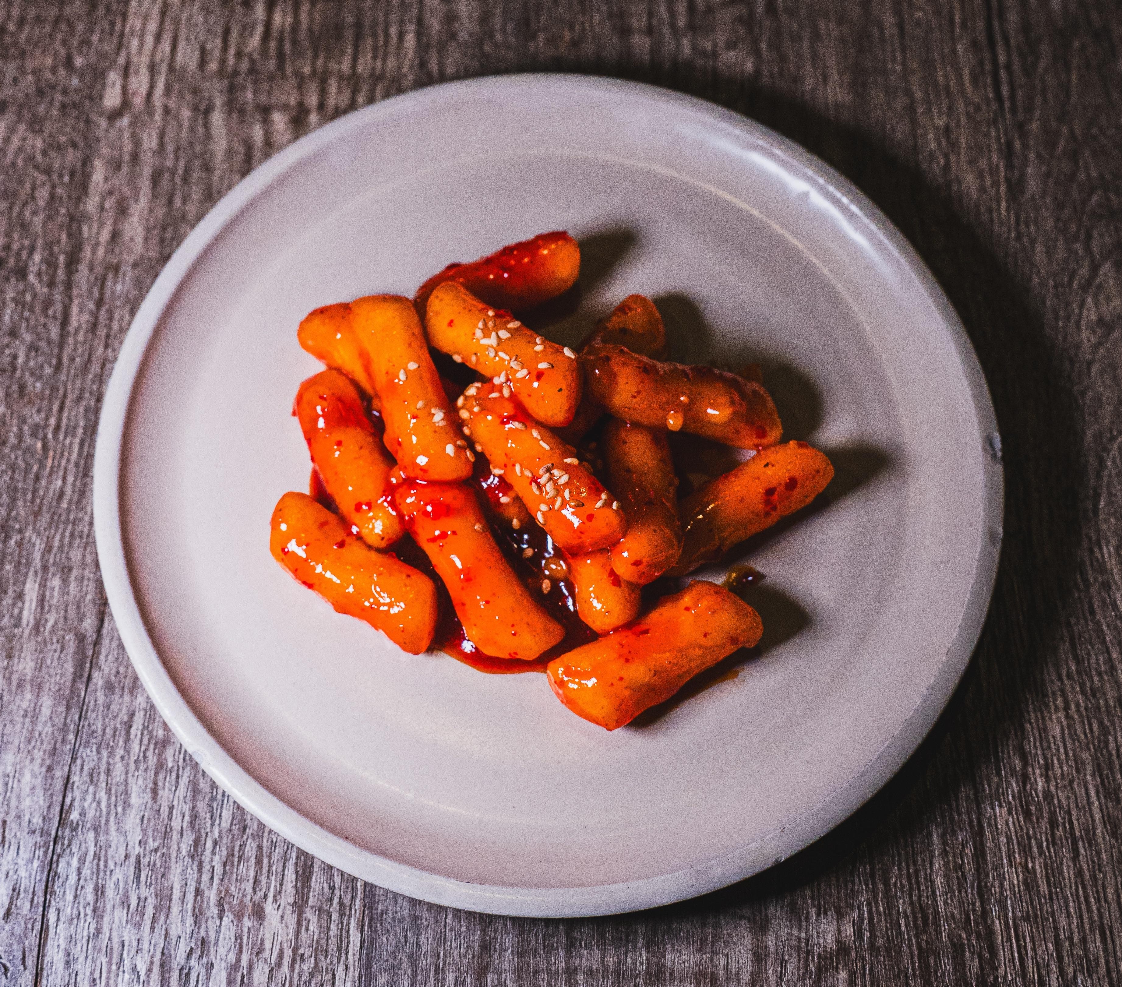 Fried Sweet Spicy Rice Cake