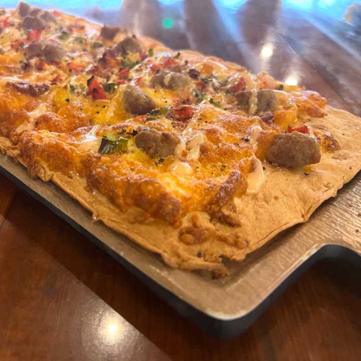 Breakfast For Dinner Flatbread