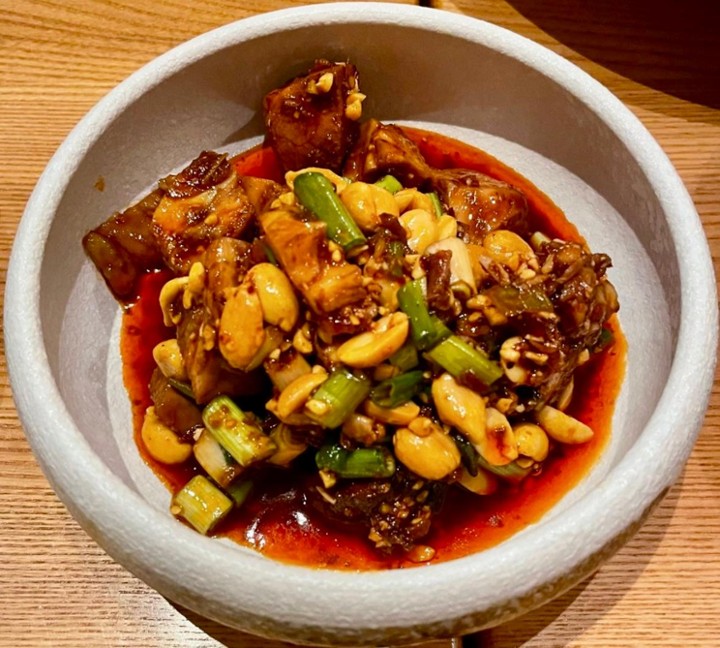 Braised Intestine in Hot Chicken Broth🌶️ 热拌鸡汤肥肠