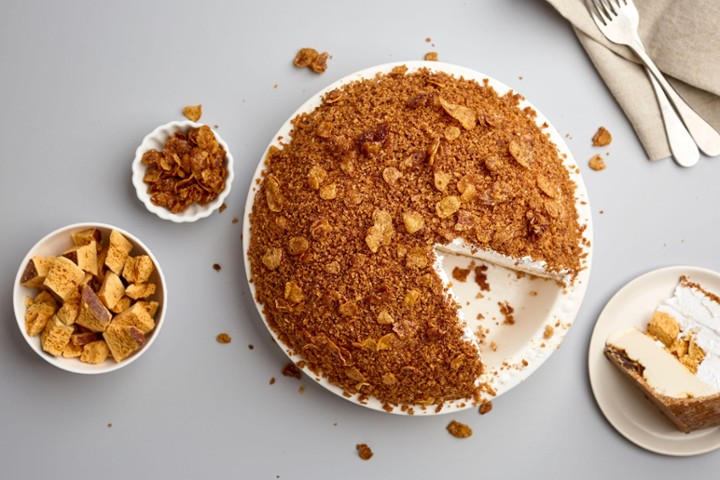 Whole Original Fried Softserve Pie (Vegan, Nuts)