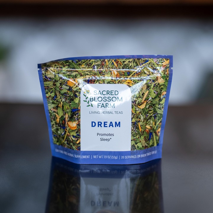 Dream- Sacred Blossom Herbal Tea Blend 2oz bag