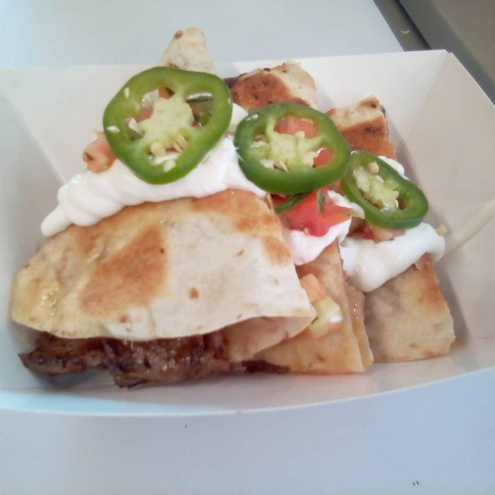 South west steak quesadilla