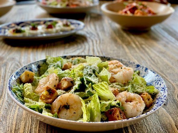 Grilled Shrimp Caesar