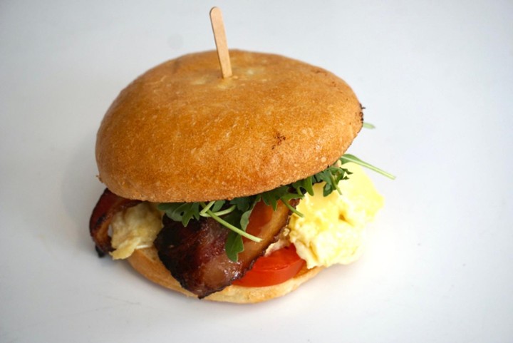 Bacon & White Cheddar Breakfast Sandwich